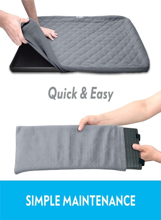Paw Inspired Fitted Fleece Liners for Ferret Nation, Critter Nation Cage for Ferrets, Rats, Chinchillas, Hedgehogs & Other Small Animals (Gray, Double Unit Set) - Image 4